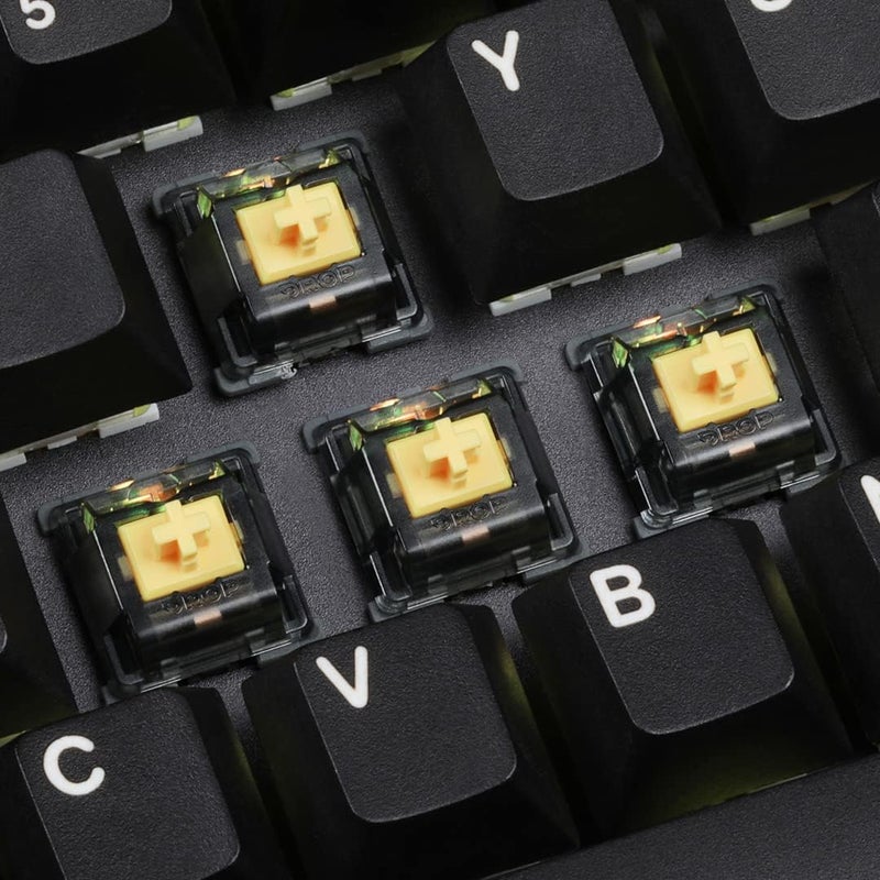 Drop Holy Panda X Mechanical Keyboard Switches - PCB Mount Quiet & Tactile Switches, Cherry MX Style, 65g, (35 PCS, 5-Pin), Black - Image 3